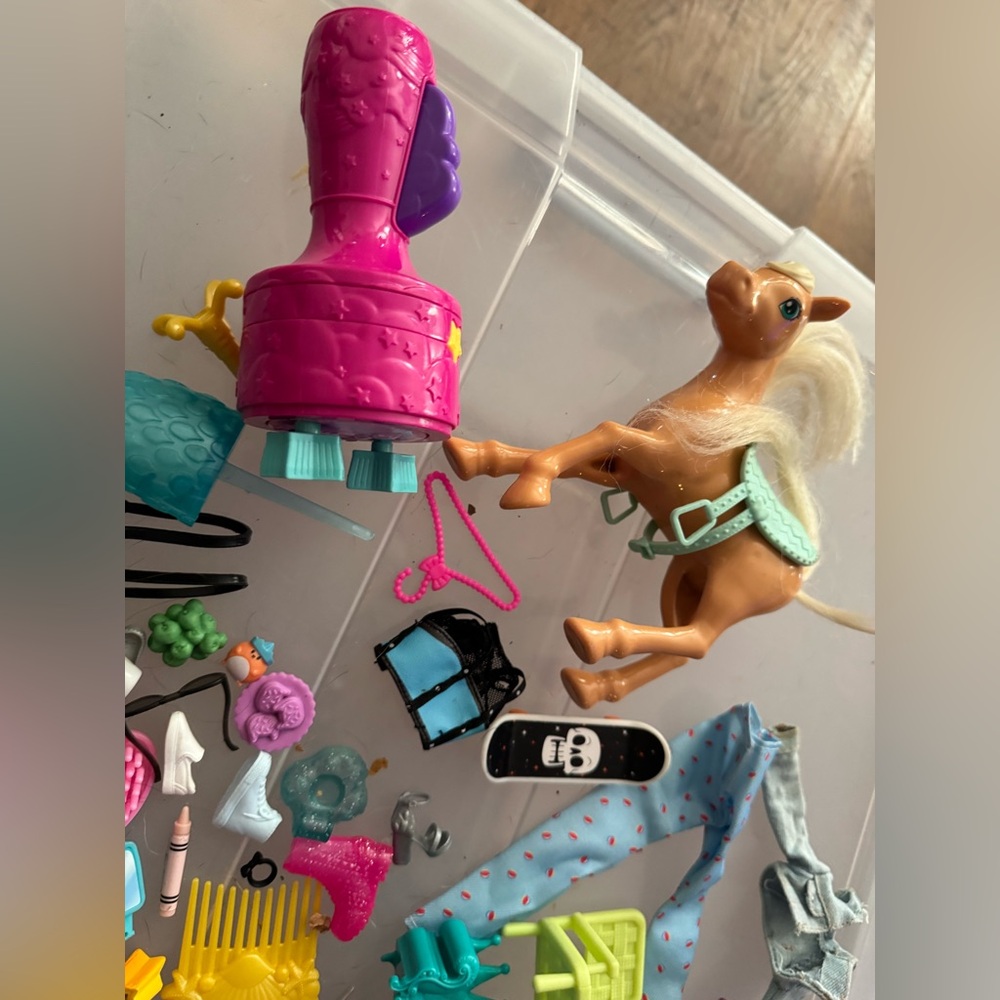 Barbie, Chelsea, monster high, mermaid high misc accessories - Picture 4 of 11